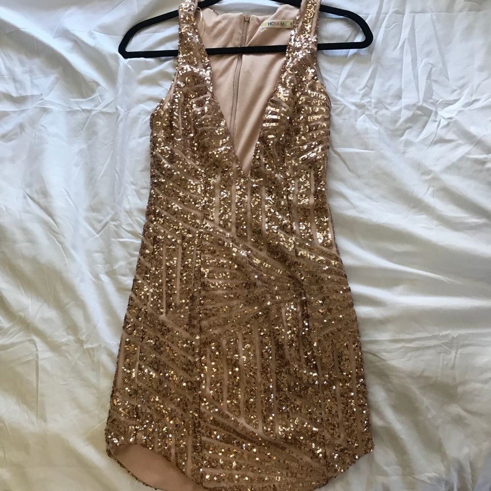 Rose Gold Formal Dress